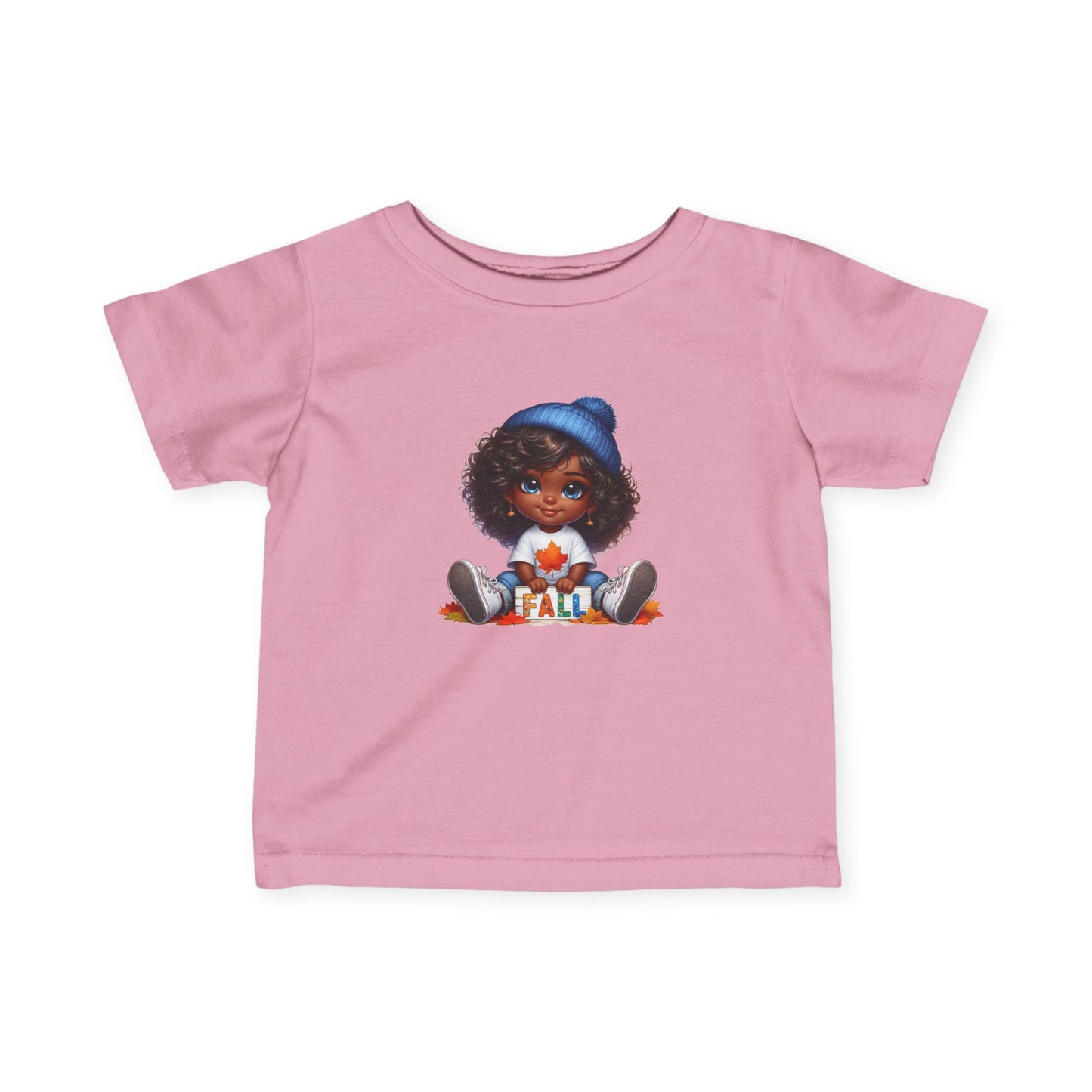 Infant Fine Jersey Tee - Cute Girl