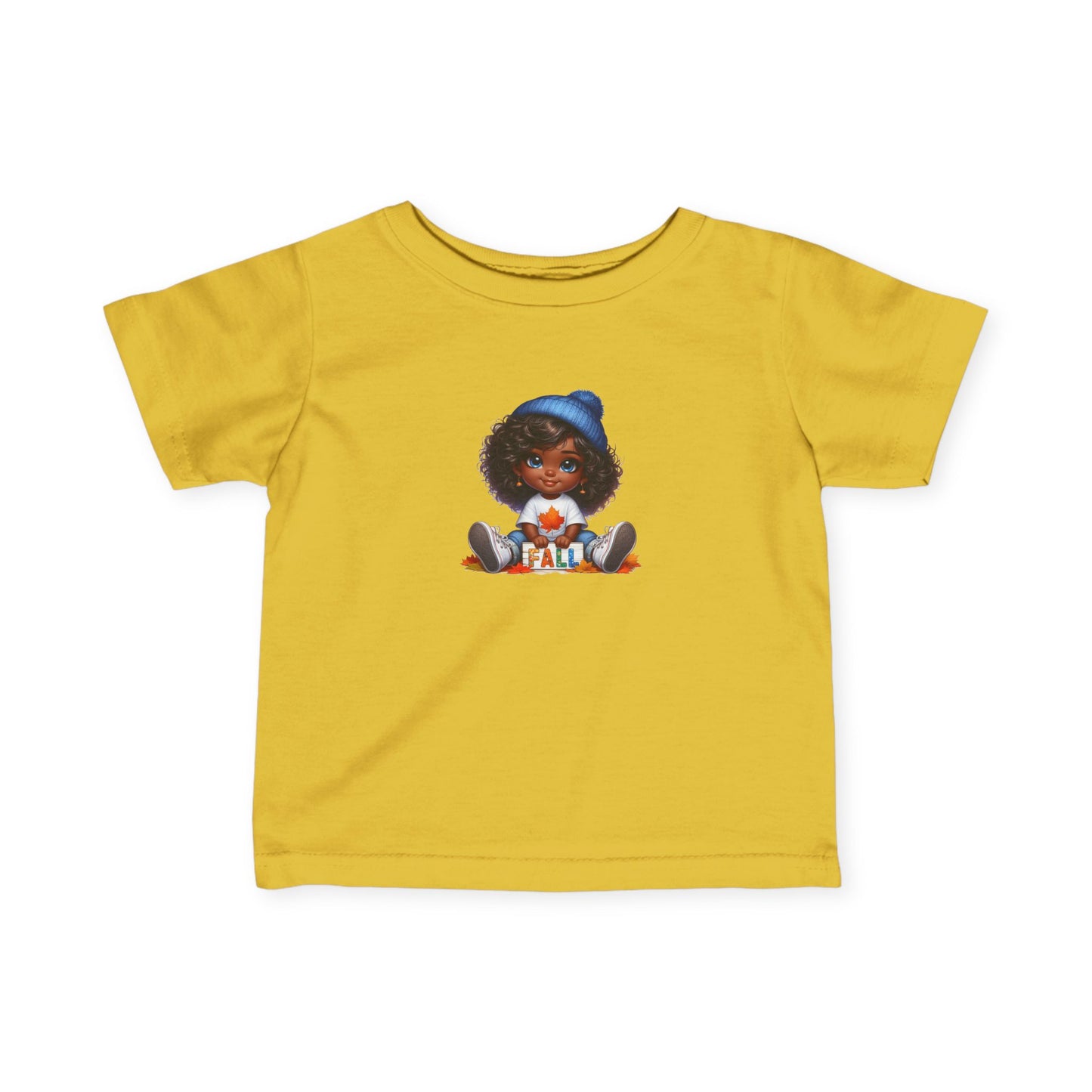 Infant Fine Jersey Tee - Cute Girl