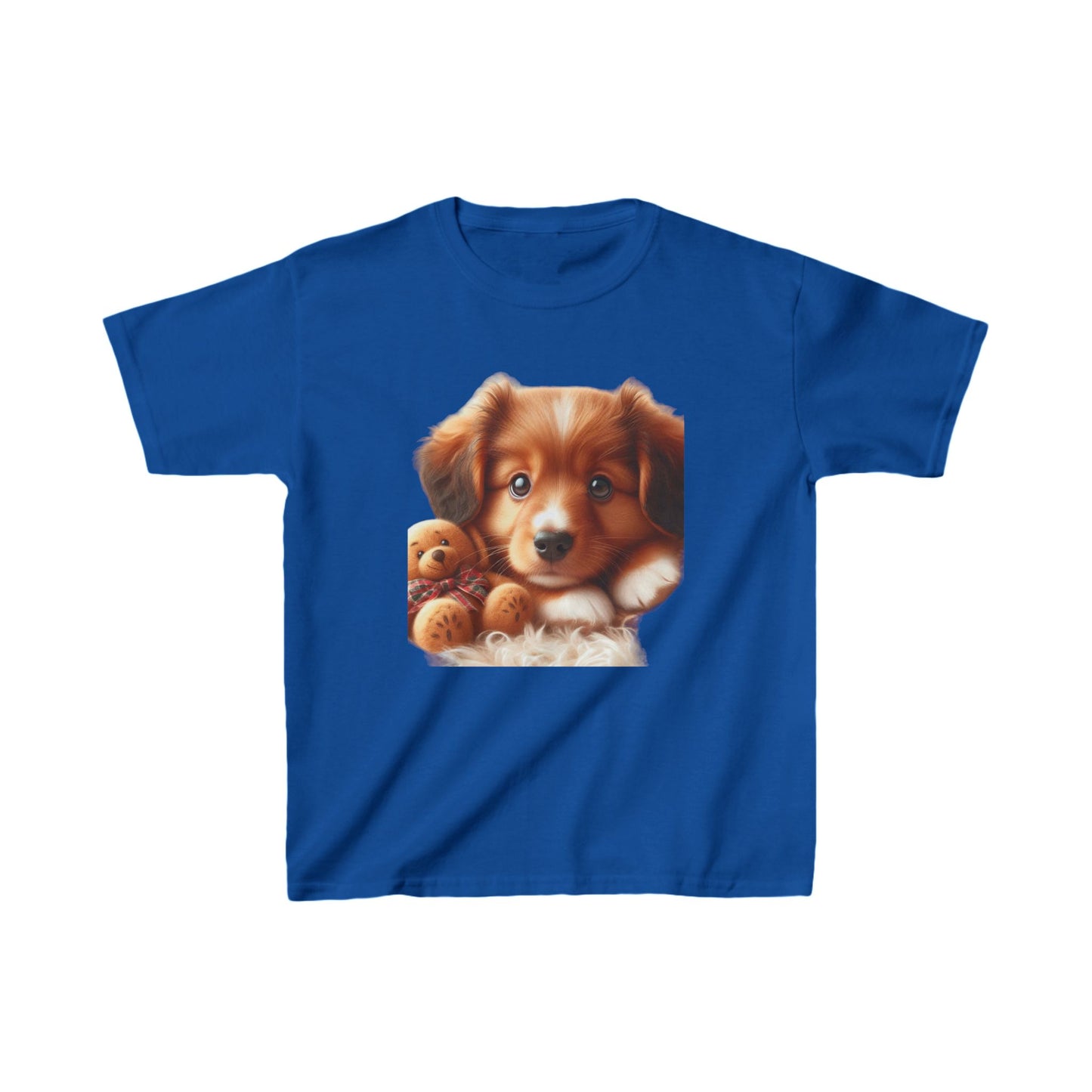 Kids Heavy Cotton™ Tee -Puppy