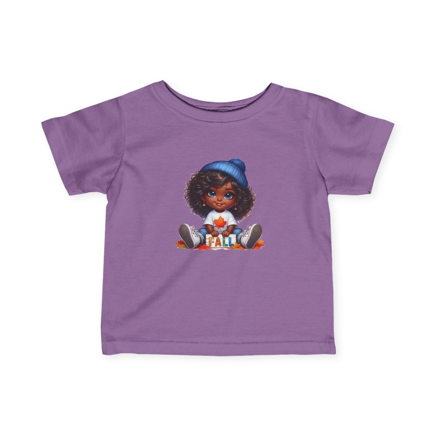 Infant Fine Jersey Tee - Cute Girl