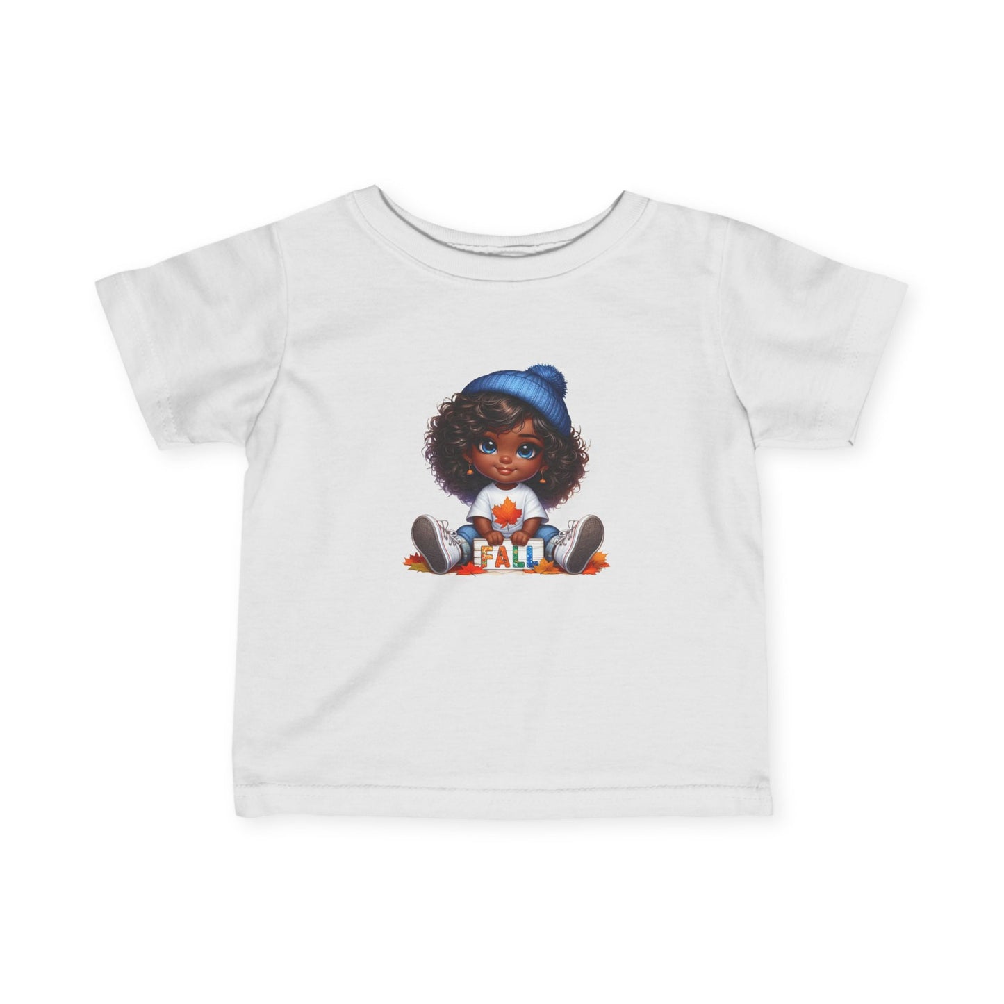 Infant Fine Jersey Tee - Cute Girl