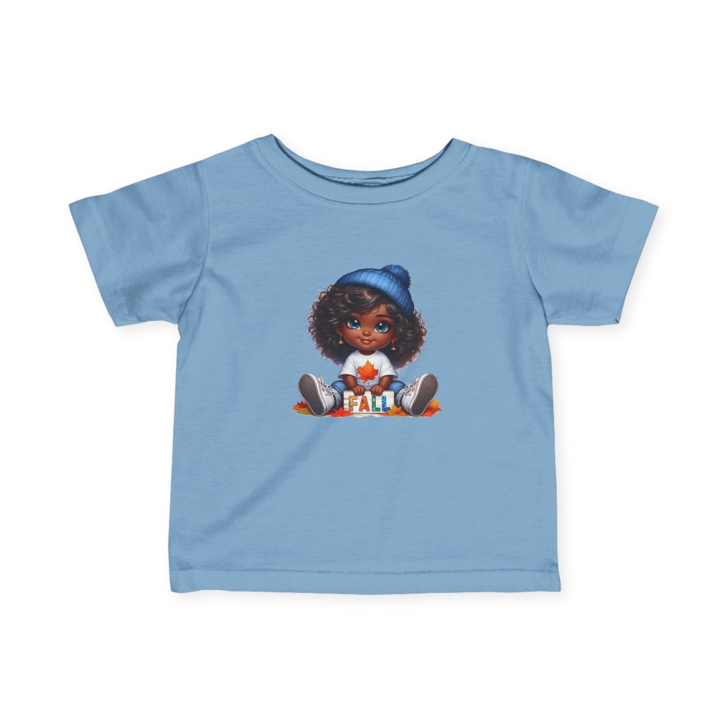 Infant Fine Jersey Tee - Cute Girl